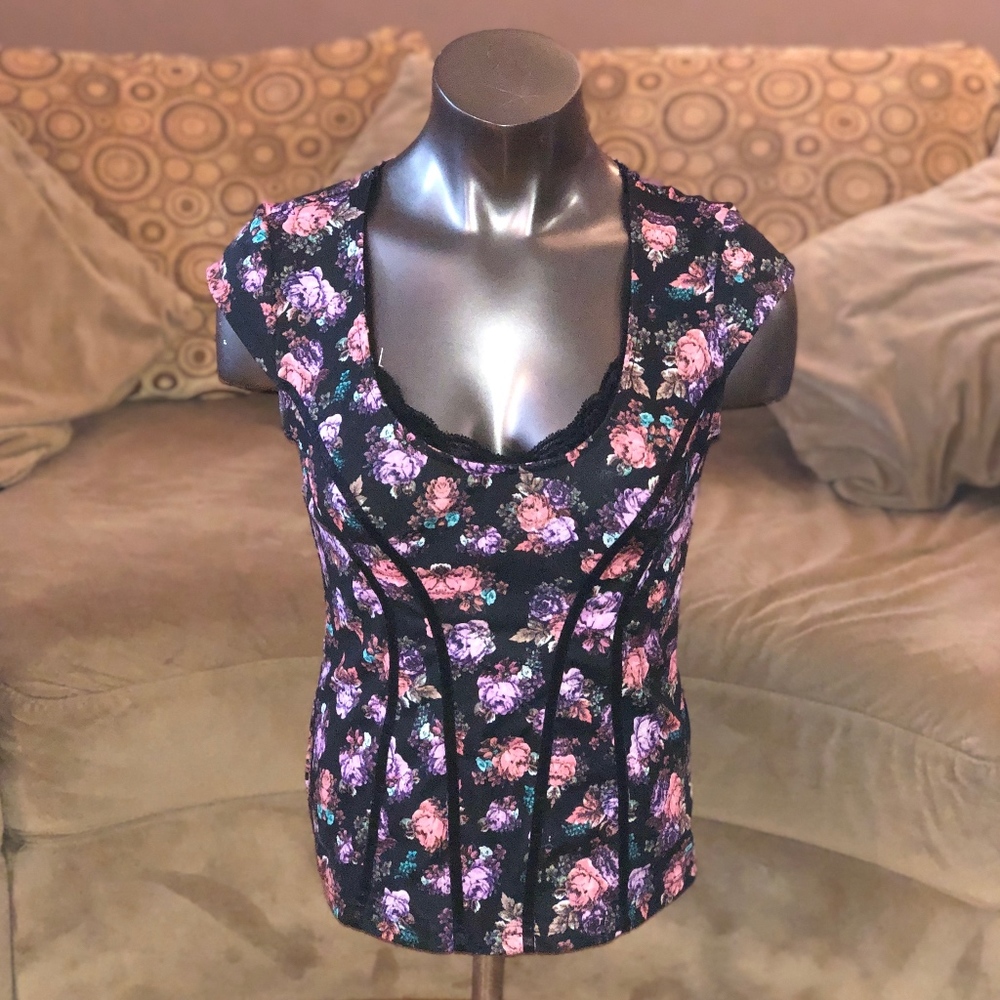 Guess Flowered Shirt